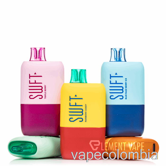 Vape Kit Completo Swft Icon 7500 Smart Display Desechable Fresa Sandía Hielo